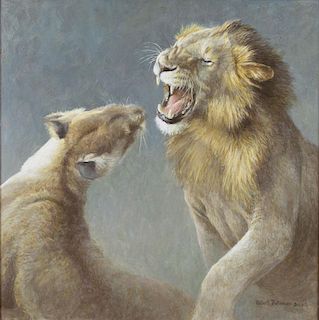 Mating Lions by Robert Bateman