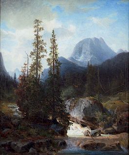 Untitled (Yosemite) by Albert Bierstadt