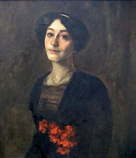 Portrait of a Lady by William Merritt Chase