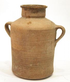 Large Earthenware Pottery Vase