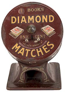 Beaton & Cadwell Co. 1 Cent Diamond Match Vendor.
