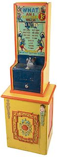 Exhibit Supply Company [ESCO] Penny Arcade Fortune Teller Machine.