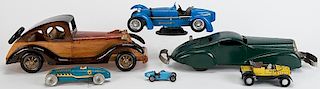 Group of Vintage Car Toys.
