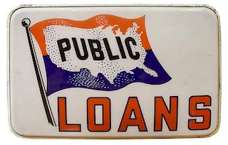 Light-up Public Loan Sign.