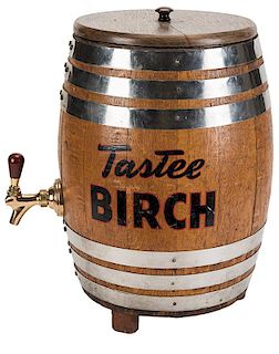 Tastee Birch Wood Root Beer Barrel.