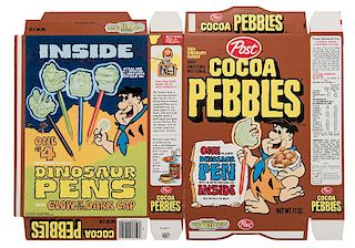 Cocoa / Fruity Pebbles. Lot of Over 30 Prototype Cereal Boxes.