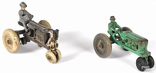 Arcade cast iron McCormick-Deering Farmall tractor