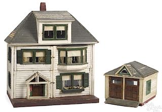 Craftsman doll house with garage