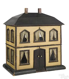 Vermont Mansard Roof painted Victorian doll house