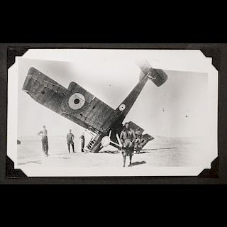World War I-Era Aviation Photograph Album of German Fighter Planes