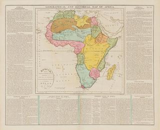 ASPIN, Jehosophat (fl.1814-1840) Africa: Drawn from the best Authorities for the Illustrations of Lavoisne's... Atlas. London