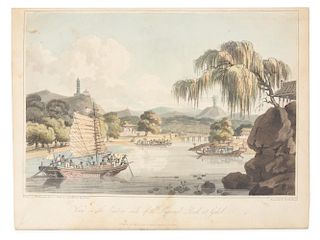 BARROW, Sir John (1764-1848) Travels in China... London, 1804 [plates watermarked J Whatman 1801].