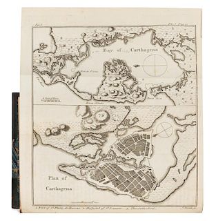 ULLOA, Antonio de. Voyage to South America... London, 1758. 2 volumes.
