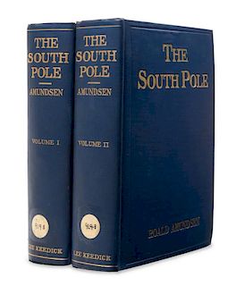 AMUNDSEN, Ronald (1872-1928). The South Pole: An Account of the Norwegian Antarctic Expedition in the "Fram," 1910-1912. 2 vo