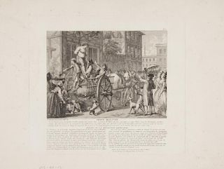 [AMERICAN REVOLUTION] Recueil d'Estampes Representant les Differents Evenemens de la Guerre qui a Procure... Paris, [1784].