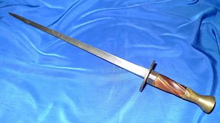 Vintage Hand Made Unusual Dagger 17" in Length