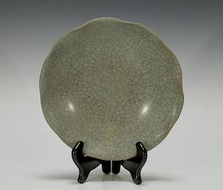 Chinese Celadon Glazed Plate