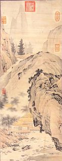 Chinese Ink Landscape Painting