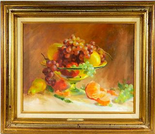 Ruth Baderian Impressionist Still Life of Fruit