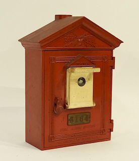 Early Gamewell Fire Alarm Call Box
