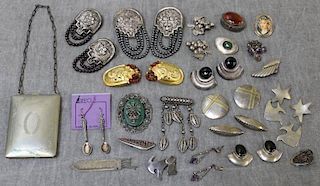 JEWELRY. Miscellaneous Sterling Silver Jewelry.