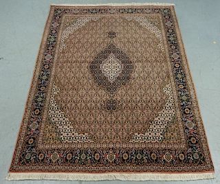 Persian Oriental Qum Floral Pattern Carpet