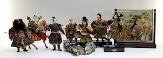 12 Japanese Ningyo GoFun Boys Day Samurai Dolls