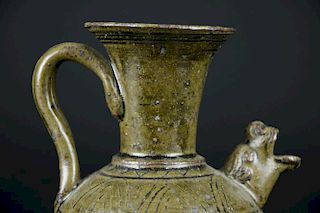 Song Dynasty Glazed Ceramic Teapot