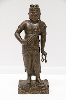 Chinese Bronze Monk/Lohan