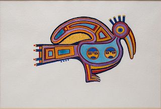 Native American Tribal Print, Bird