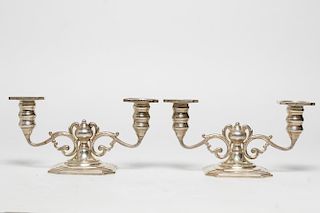 Redlich & Co Weighted Sterling Silver Candlesticks