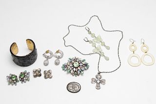 Sterling Silver & Costume Jewelry, Assorted