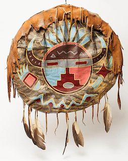 Native American Hopi Indian Sun Shield