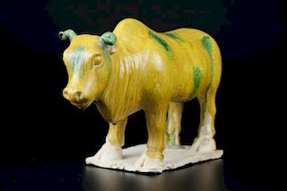 "Tang Dynasty Clay Cow From""Francis Lee
"