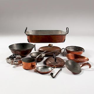 Copper Pots, Pans and Utensils, Plus