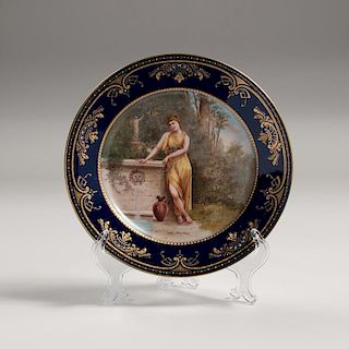 Royal Vienna "Melitta" Cabinet Plate