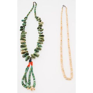 Zuni Turquoise AND Kewa Necklace