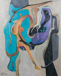 William Fett, (Missouri, 1918-2006), Untitled, 1973