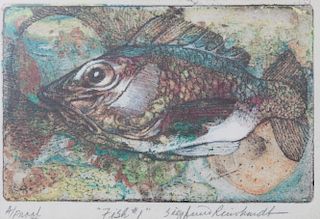 Siegfried Reinhardt, (Missouri, 1928-1984), Fish #1, 1970