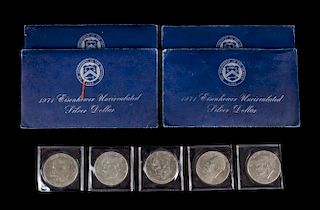 A Set of United States Historic Coin Collection Coins