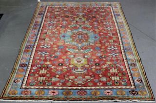 Vintage Hand Woven Persian Style Carpet.