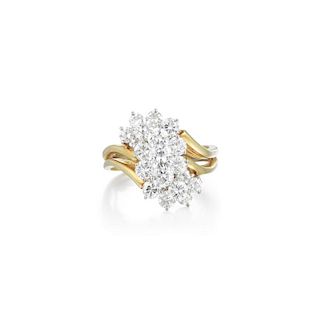 Cartier Diamond Cluster Ring