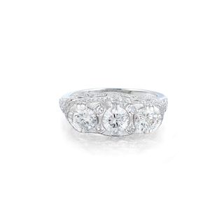 An Edwardian Diamond Ring