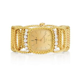 Gubelin Diamond Gold Ladies Watch