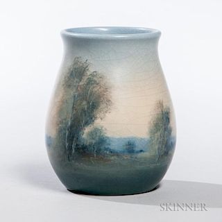 Ed Dier Rookwood Pottery Scenic Vase