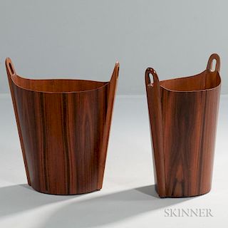 Two P.S. Heggen Wastepaper Baskets