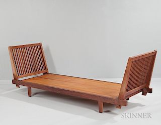George Nakashima (1905-1990) Special Commission Daybed