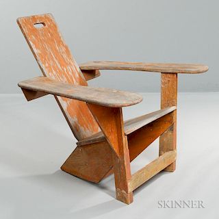 Westport Plank Chair by Harry Bunnell