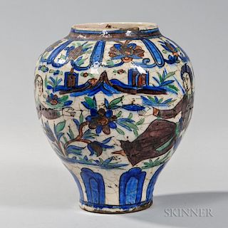 Glazed Pottery Vase 波斯釉面陶罐