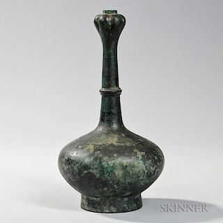 Bronze Garlic-head Bottle Vase 铜制蒜头瓶